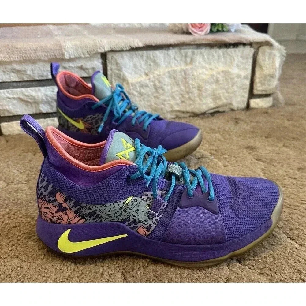 Nike PG 2 Mamba Mentality 2017 Paul George Kobe Size 12 Sneakers AO2986-001
